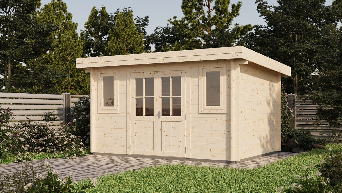 Хозблок 10 односкатный - миниатюра 2