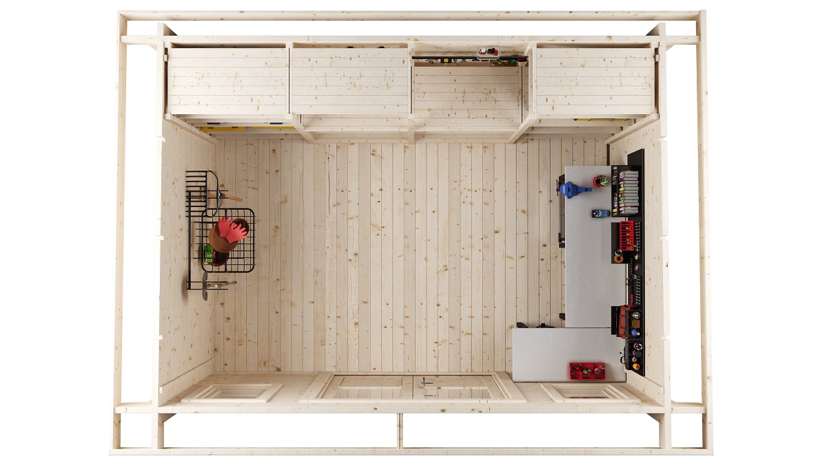 Хозблок 10 односкатный - миниатюра 3