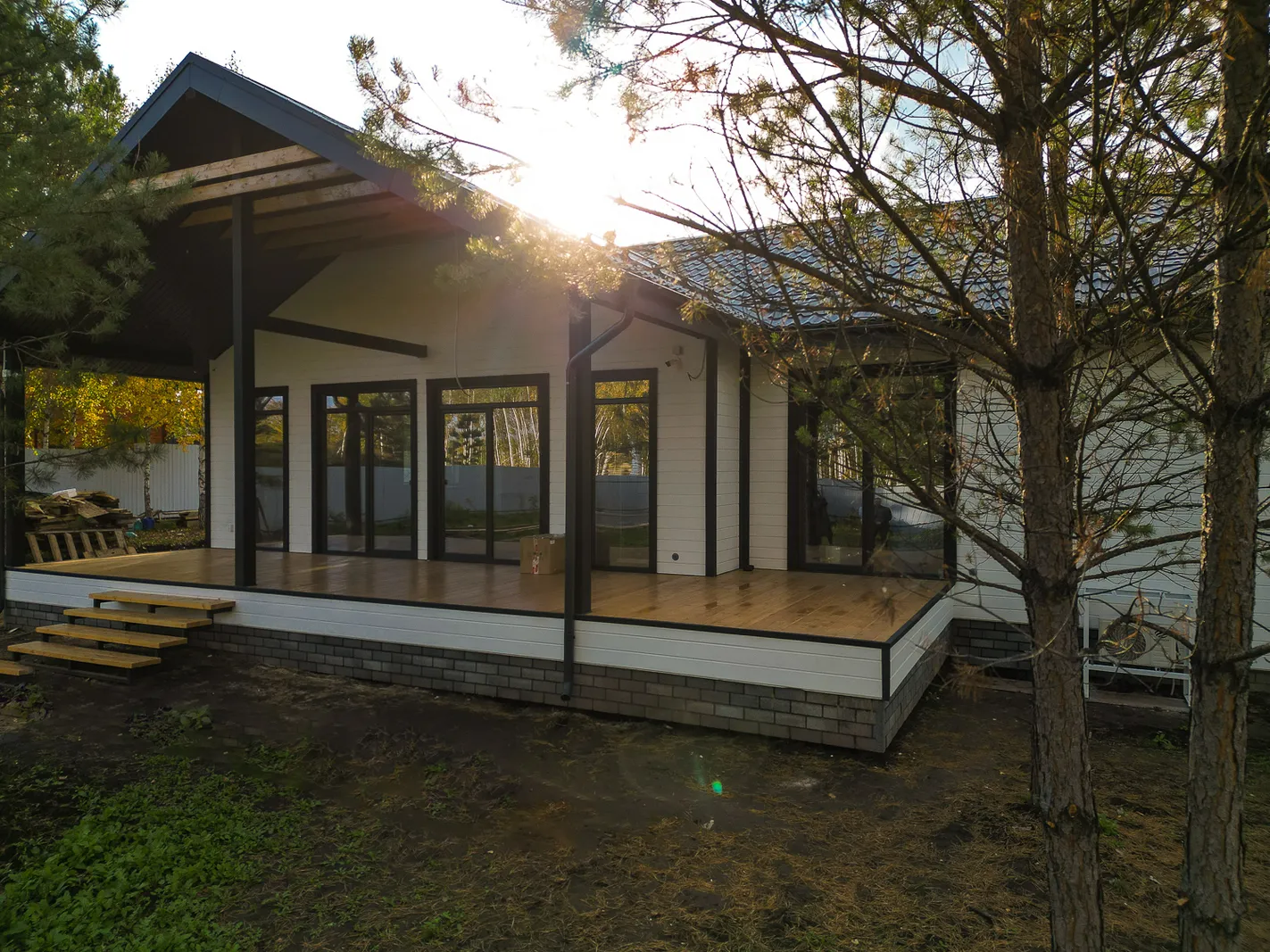 Двухэтажный дом с гаражом — фото 8